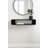 Wood Floating Entryway Console Table