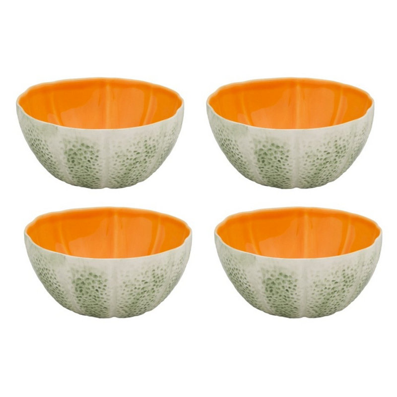 Melon Earthenware Dessert Bowl