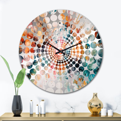 Aanayah - Abstract Wall Clock