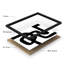 "Décoration murale abstraite moderne noir et blanc Boho", 4 pièces-101519920-101519922