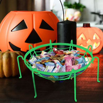 Halloween Decorations Halloween Cobwebs Candy Basket. Fruit Basket Halloween Candy Container Halloween Fruit Basket Food Basket