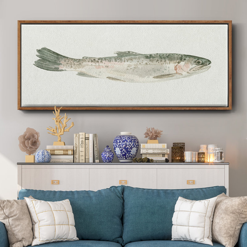Fresh Catch III- Framed Canvas