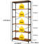 Grande bibliothèque de style rustique industriel de 70,9 po x 31,5 po Gianantonio-319058474