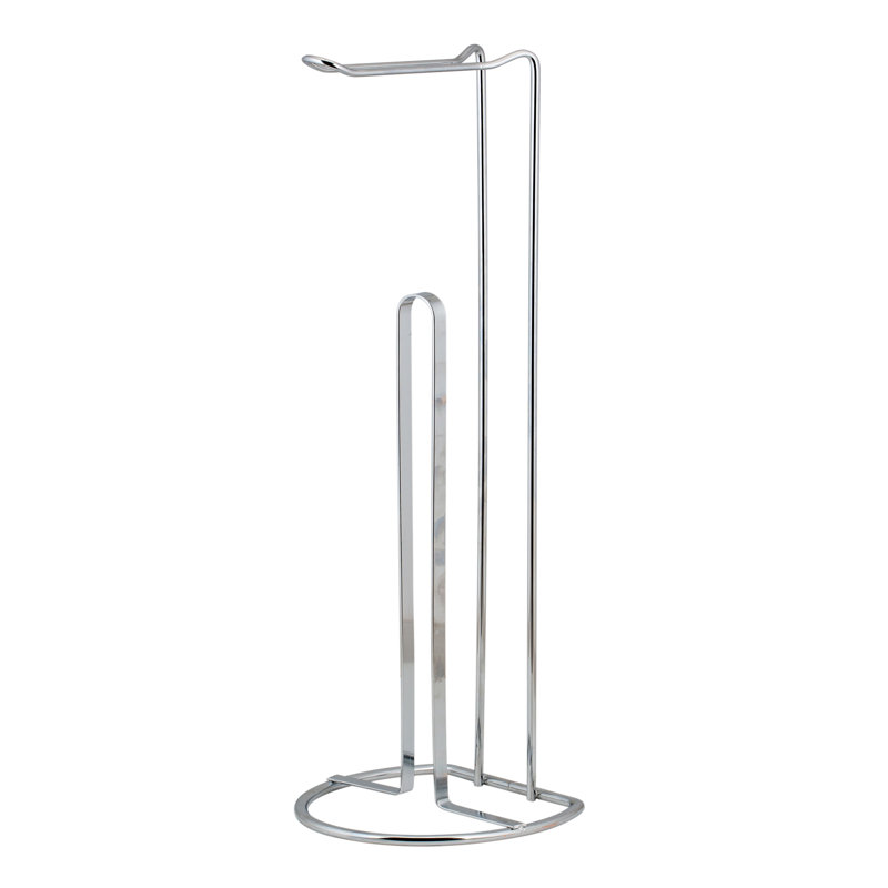 Distributeur de papier hygiénique sur pied Classic, Chrome chrome