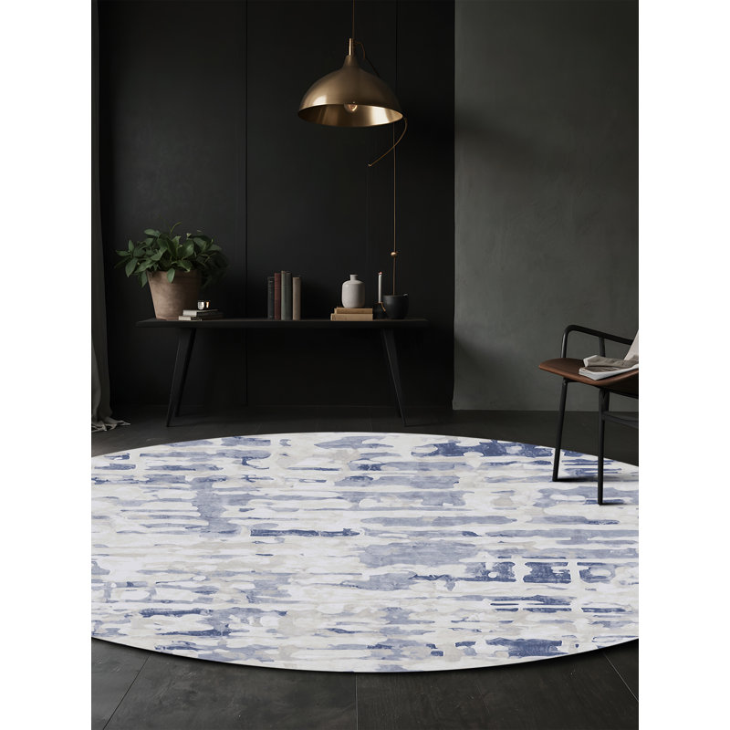 Tapis gris soyeux et moelleux, Tapis de couloir 2 pi x 5 pi