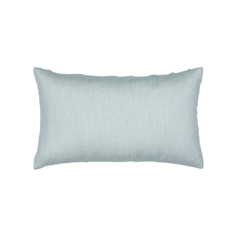 Tidal Lumbar Outdoor Rectangular Sunbrella® Pillow Cover & Insert, Glacier