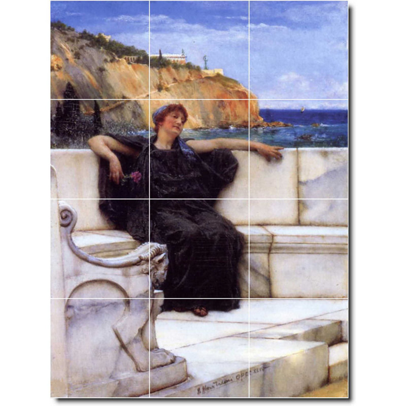 Carreau de peinture murale 24 po x 32 po 8 po x 8 po, Femme 188