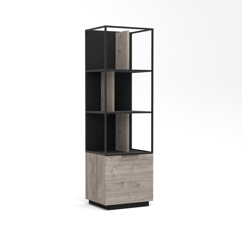Hesston 180 cm H x 55 cm W Library Bookcase