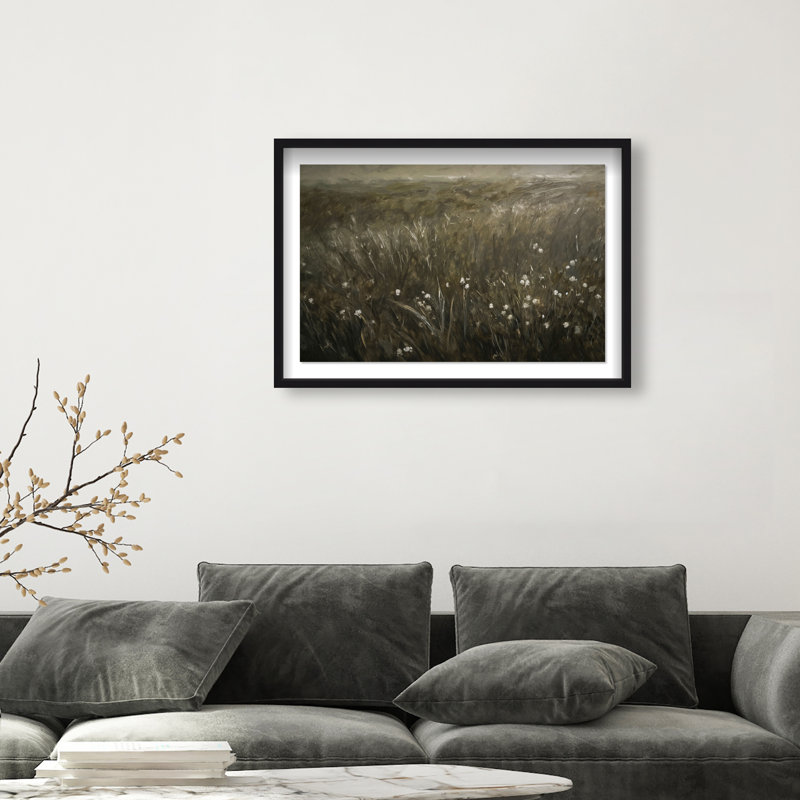 Leafy Reverie Shadowbox Floral & Botanical Print by Oliver Gal, Black Frame, 15 x 10, 25.5"H x 37.5"W, Black Frame