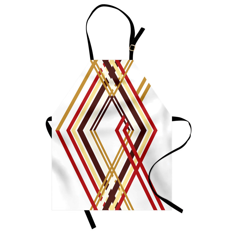 Geometric Bib Apron