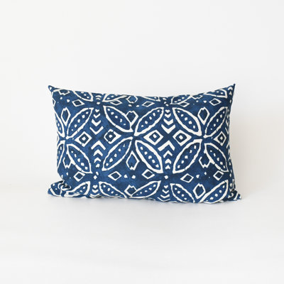 Outdoor Tropical Indigo Batik