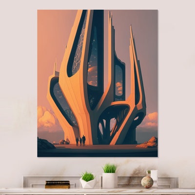 Futuristic Designs IV - reproduction sur toile