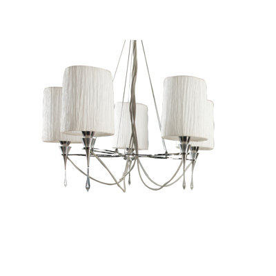 Vidal 5 - Light Shaded Chandelier