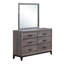 MIROIR MIRAGE FOIL GREY
