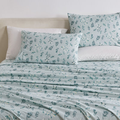 Ensemble de draps en microfibre Winter Floral