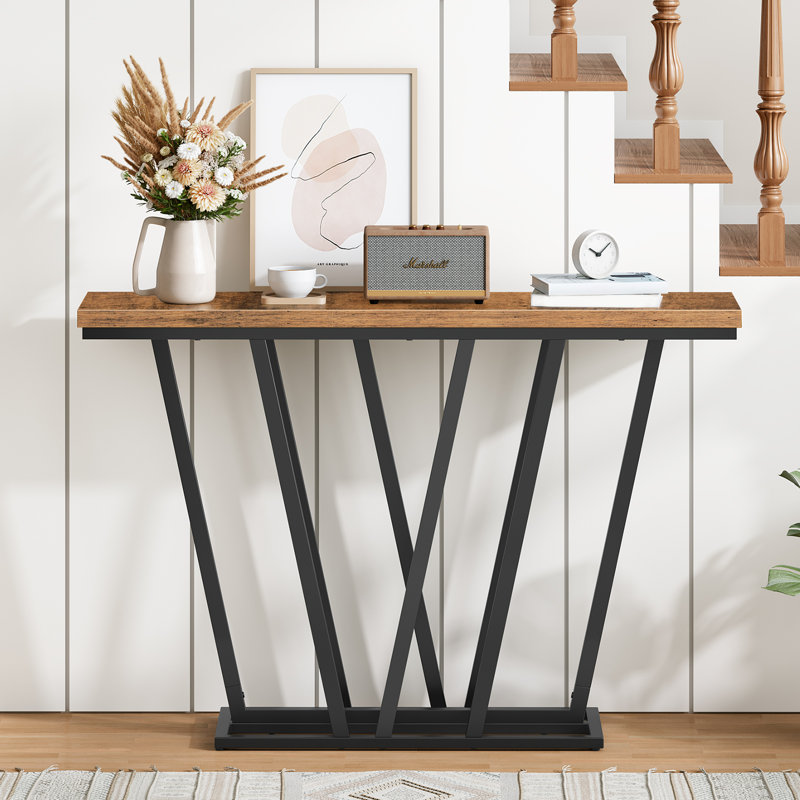 47.2" Console Table Entryway Table Display Stand