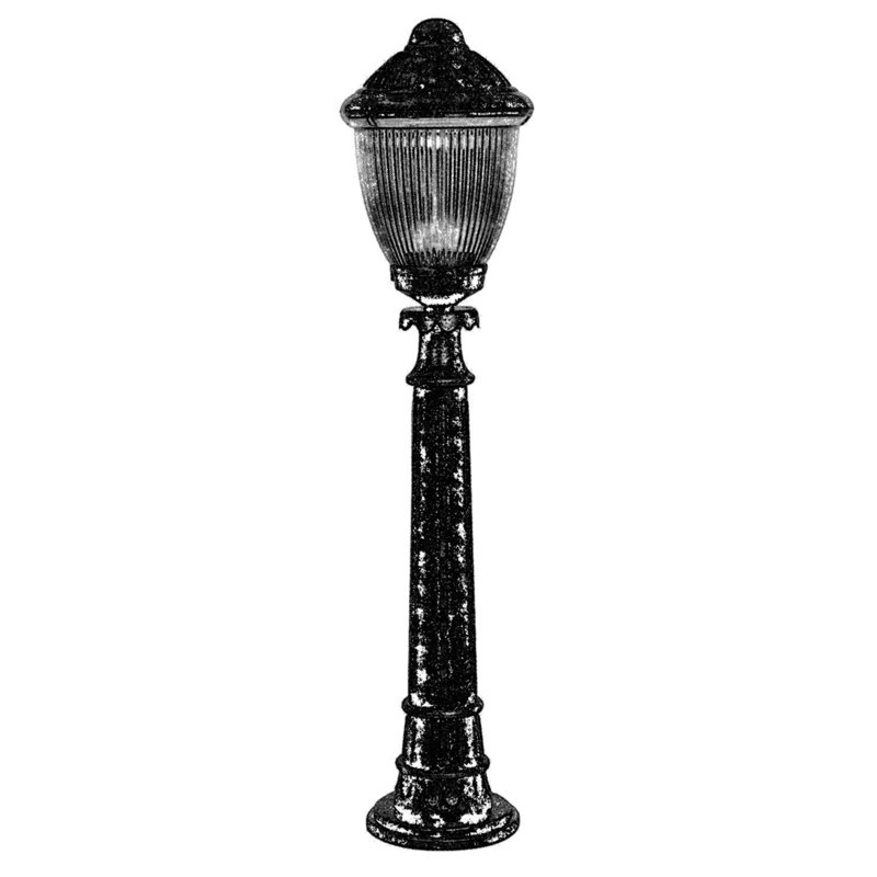 Aarjan Hammered Lamp Post (Full)