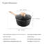 Casserole de 2,5 pte