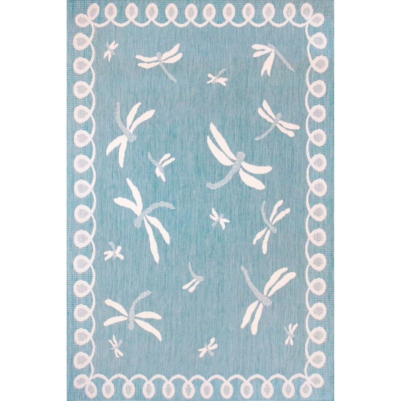 Antonis Abstract Indoor / Outdoor Area Rug, Rectangle 120 x 170cm