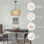 Boho Rattan Farmhouse Chandelier-860350975-861002716