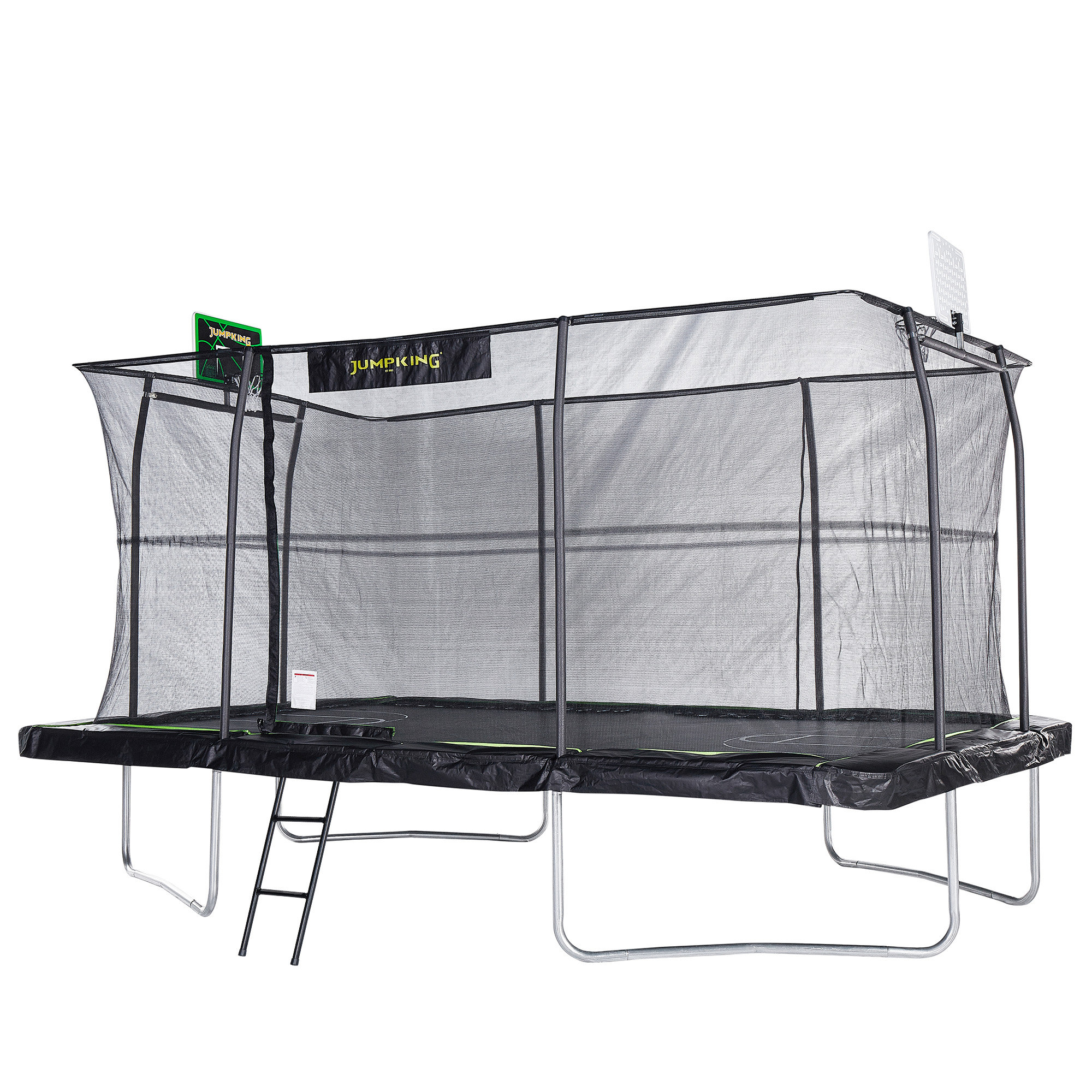 Rectangular Trampoline Jump Power 10ft Trampoline And Enclosure