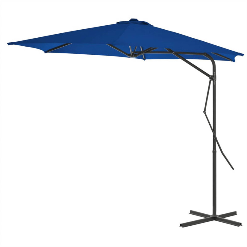Kairo 300cm Cantilever Parasol, Blue