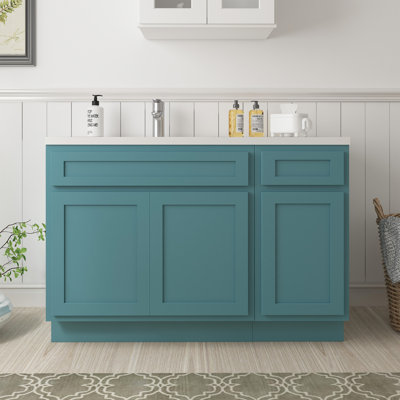 Base de meuble-lavabo simple 54 po