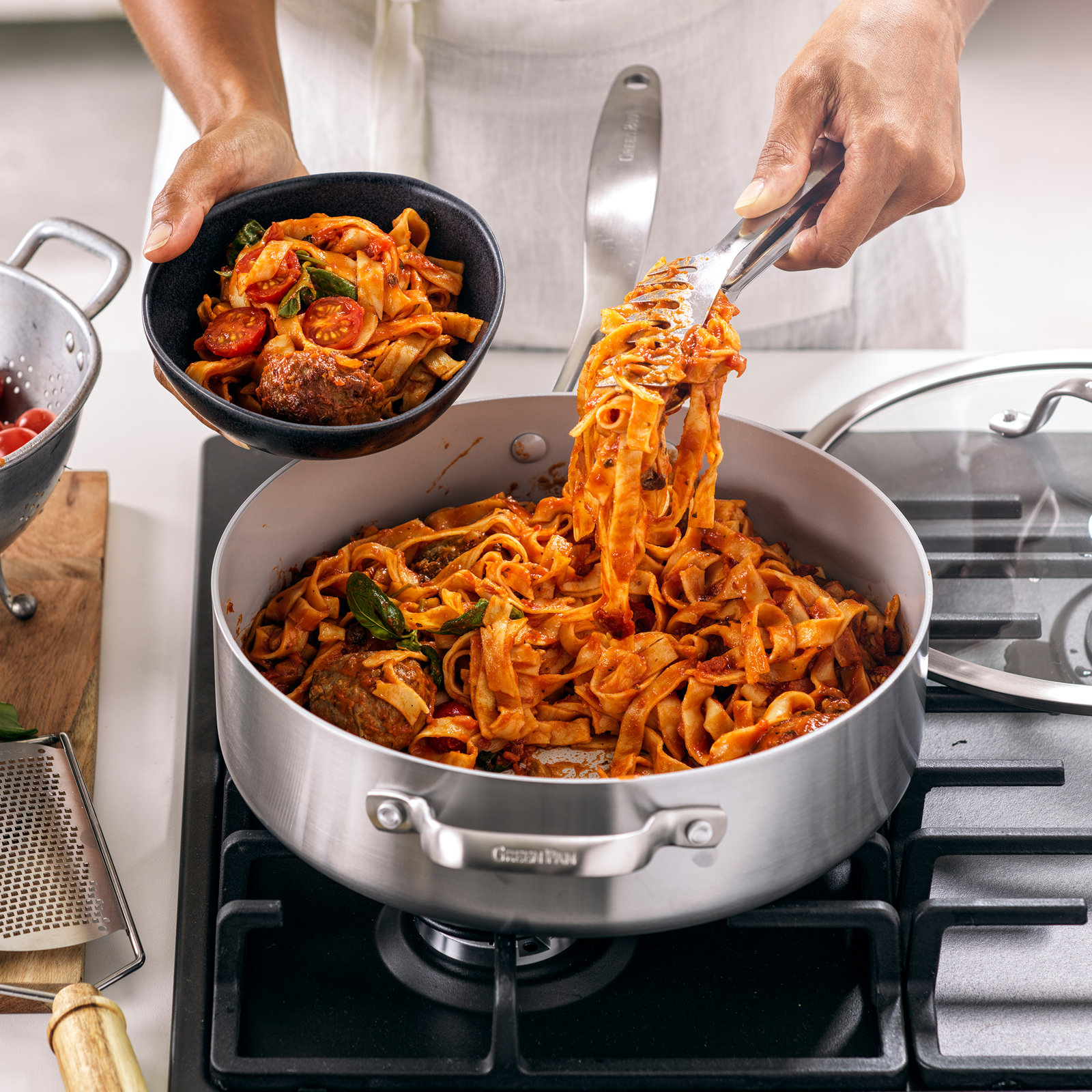 GreenPan Venice Pro 5qt Ceramic Sauté Pan