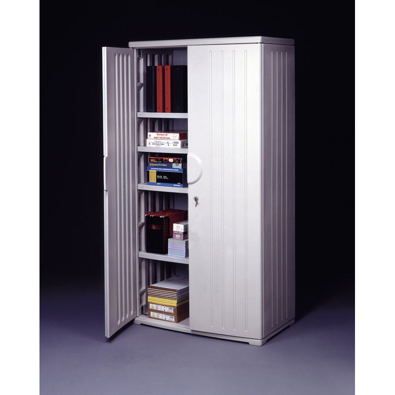 Armoire de rangement à 2 portes OfficeWorks, Platine