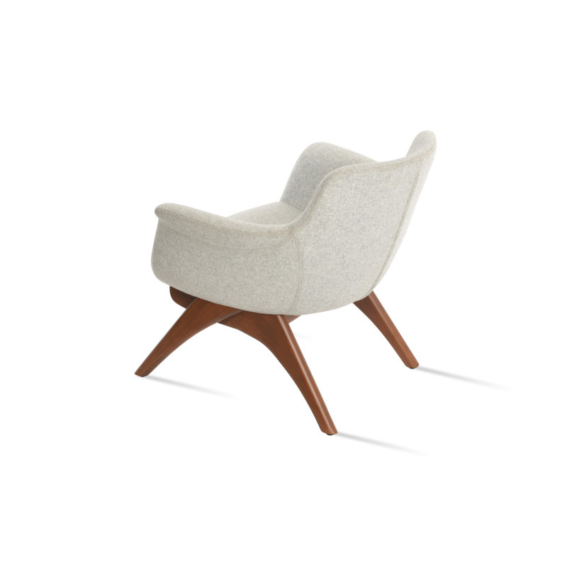 Méridienne Bottega X, Laine argentée