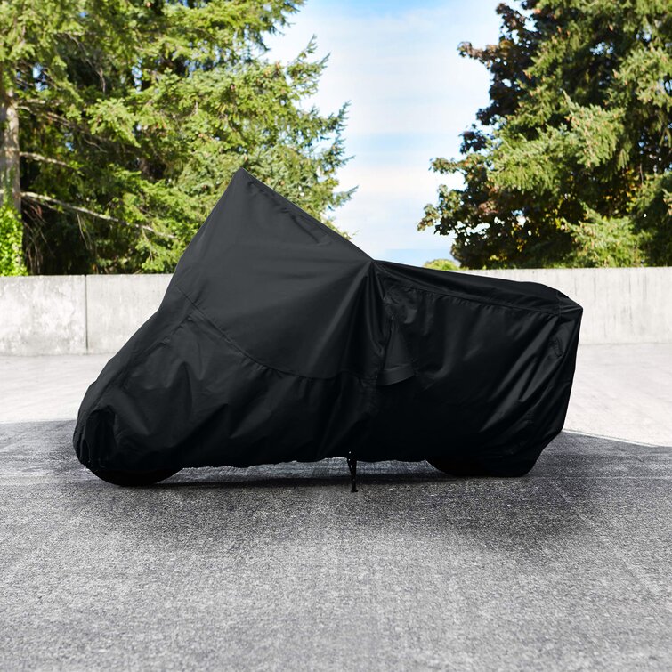 Tie Mildew Resistant Motorcycle Cover By Classic Accessories