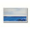Bord de mer à rayures bleues par Joan Davis. Toile giclée sur toile tendue avec cadre flottant