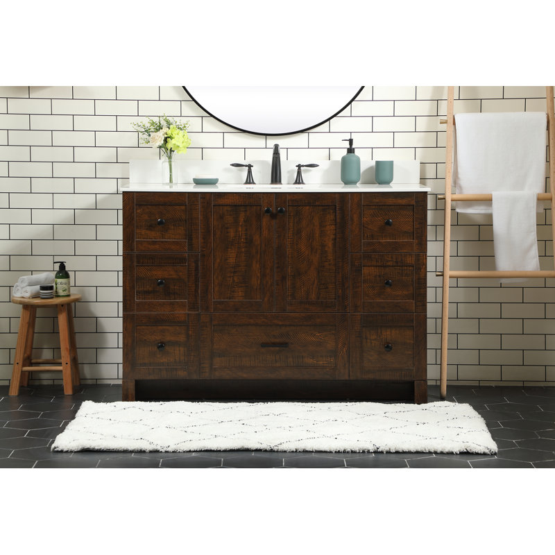 Soma 48" Single Bathroom Vanity Set, Expresso