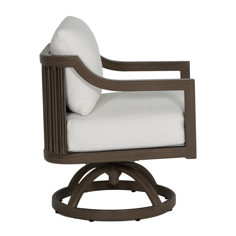 Samara Cushioned Dining Swivel Rocker