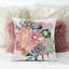 Friendship Bouquet - Red Indoor / Outdoor Square Cushion-1783356219-1783356220