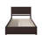 Bushey Solid Wood Platform Bed with Panel Footboard and Storage Drawers