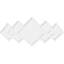 Médaillon de plafond contemporain en PVC de qualité architecturale l 32 po x H 21 3/8 po x C 10 po x P 1 po-36077913