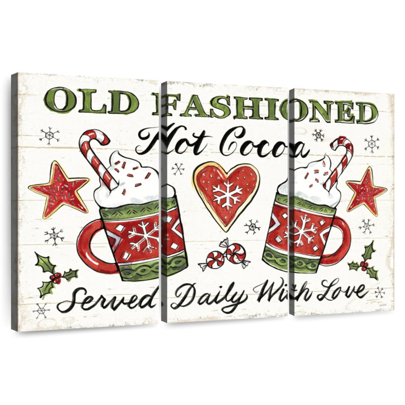 Kema Christmas Treats I Wall Sign, 20" H x 33" W