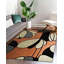 Tapis touffeté à la main moderne en laine, tapis multicolore, élégant et durable pour ajouter un charme contemporain éclatant à votre salon, chambre à coucher, bureau ou décoration intérieure