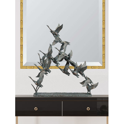 Flock of Ducks Sculpture
