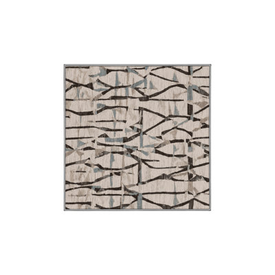 Machine Washable Gray Area Rug