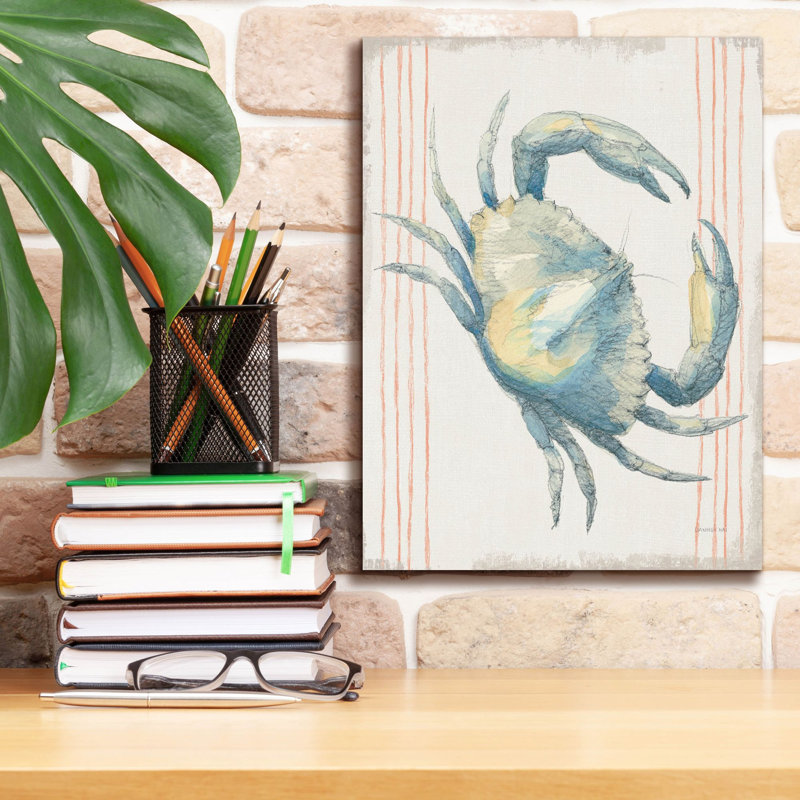 «Floursack Nautical 3 No Words» par Danhui Nai, art mural sur toile, H 16 po x l 12 po