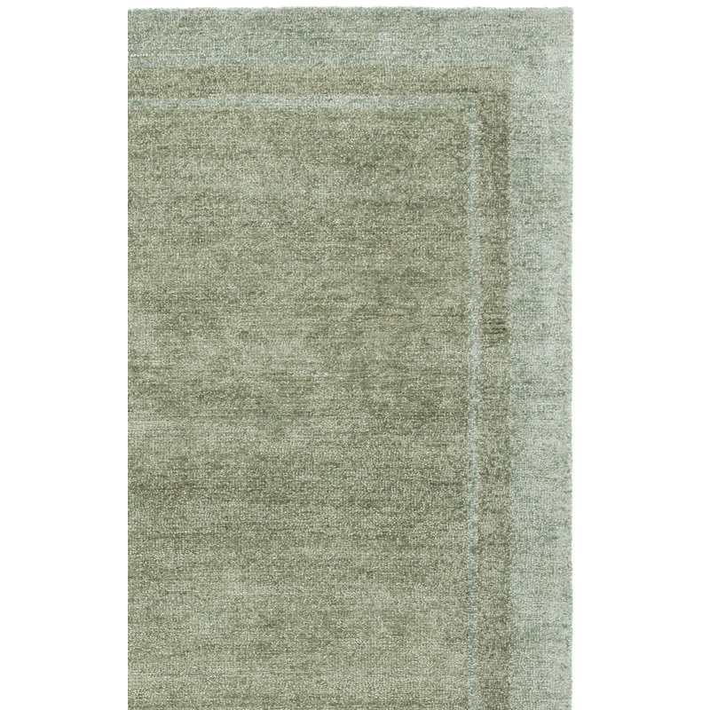 Rayonne / viscose touffetée à la main Mirage; Tapis d'intérieur en coton, Rectangle 9' x 12'