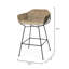 Nusa Stool with Metal Frame-642475605