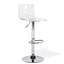 Haraway Swivel Adjustable Height Bar Stool with Steel Frame-38053413