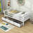 Wood Daybed with Two Drawers and Slats-209425340-209425341