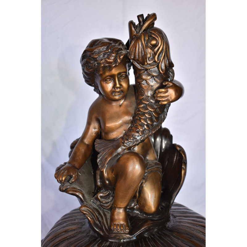 Impressive Large Cupid Fountain