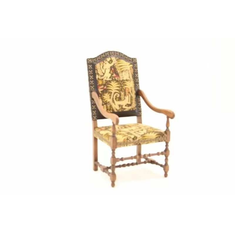 Armchair, Alistair Black, Brushy Bayou, Natural