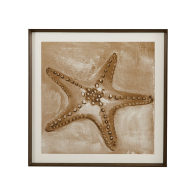 «Neutral Starfish», reproduction encadrée