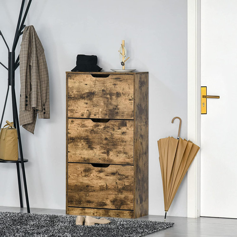 Tacoma 18 Pair Flip Down Shoe Storage
